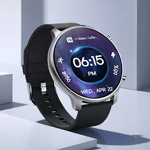 3D Earth Parallax Watch Face Screenshot 3