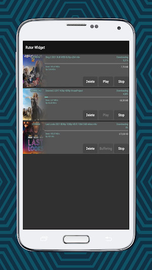 Rutor Widget Screenshot 2