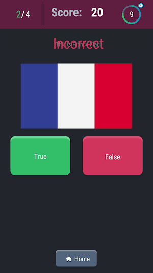 Flag painting and flags quiz Screenshot 2