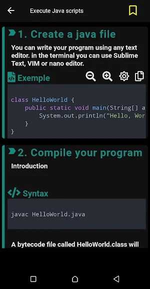 Java Language Course Screenshot 1