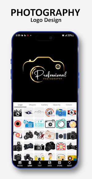Photography Logo Maker Screenshot 2