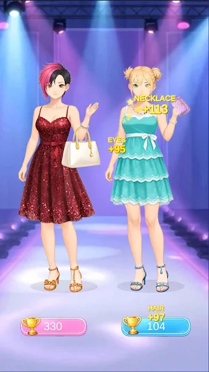 Girls Fashion & Dress Up Game Screenshot 2