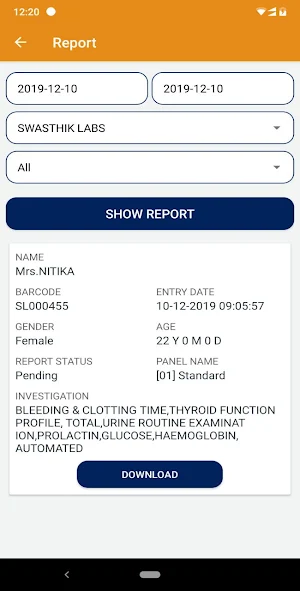 Swasthik Labs - Franchise Screenshot 3