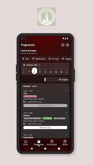 Moma Pilates Studio Screenshot 2