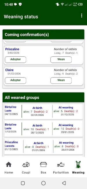 Rabbit farm manager Screenshot 1