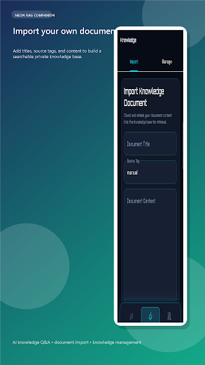 Neon RAG Companion Screenshot 1
