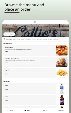 Callie's To Go Screenshot 1