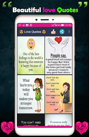 Love Quotes Screenshot 3