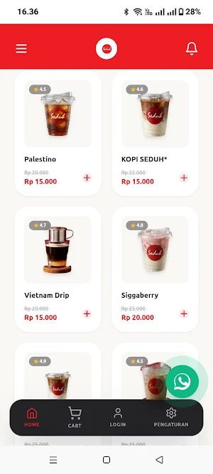 Seduh Coffee Screenshot 2