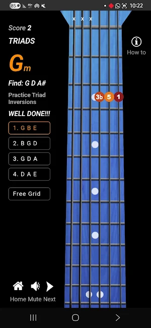 FretChamp: Fretboard Trainer Screenshot 2