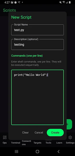 AndroShell Screenshot 3