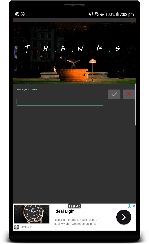 Friends' name creator Screenshot 0