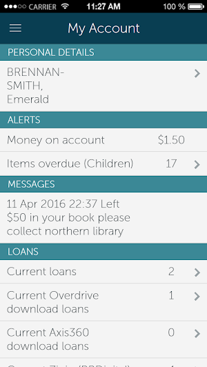 Spydus Mobile Screenshot 1