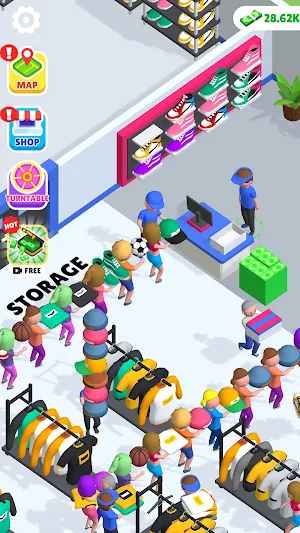 Go Clothing Rush Screenshot 1