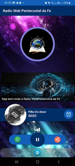 Rádio Web Pentecostal da Fé Screenshot 2