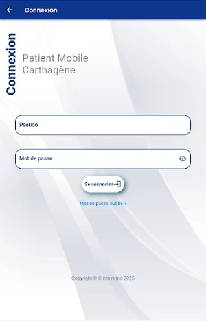 Patient Mobile Carthagène Screenshot 1