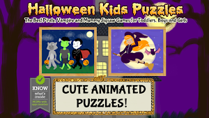 Halloween Games: Kids Puzzles Screenshot 0