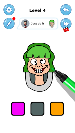 Color Monster Painting ASMR Screenshot 3