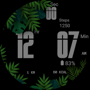 Jungle Animated Watch Face Screenshot 3