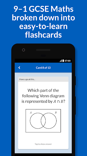Key Cards GCSE Maths Screenshot 0