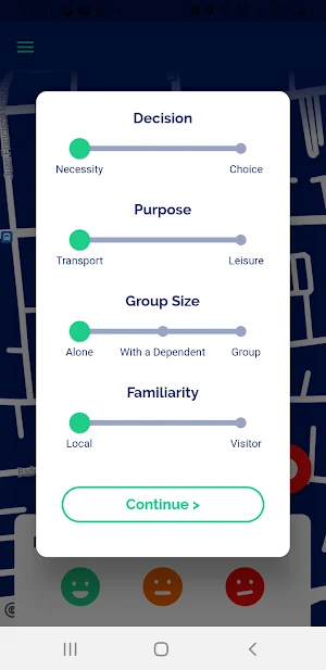 Walkability.App Screenshot 2
