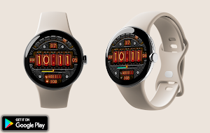 Digital NIXIE GAS 4 Watch face Screenshot 1