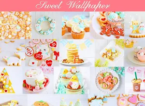 Wallpaper Cute Sweets Screenshot 0