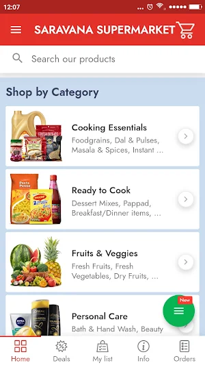 SARAVANA SUPERMARKET Screenshot 0