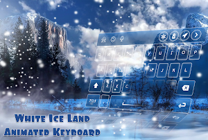 White Iceland Keyboard Screenshot 0