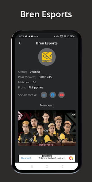 E-Sports Team Screenshot 0