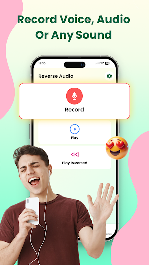 Reverse Singing, Reverse Audio Screenshot 1