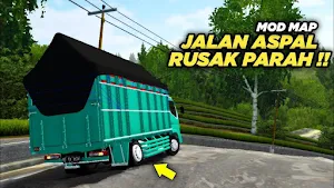 Mod Map Bussid Jalan Rusak Screenshot 1