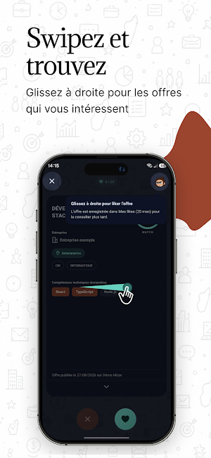 Mizar — Swiper · Trouver Screenshot 3