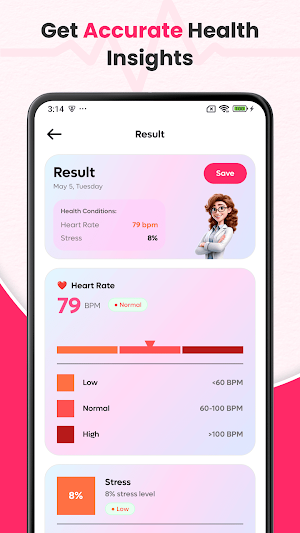 Blood Pressure App: BP Monitor Screenshot 1