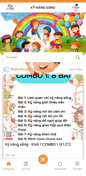 EyePRO Kỹ năng sống Screenshot 2