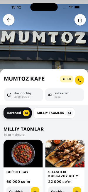 Shovot tezkor Screenshot 1