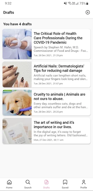 Blogit Screenshot 2