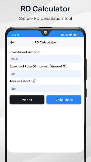 Loan EMI Calculator Screenshot 3
