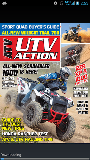 ATV UTV ACTION Magazine Screenshot 0