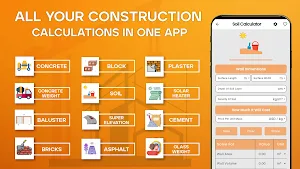 Construction Calculator Screenshot 2