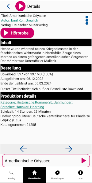 BBH App Screenshot 1