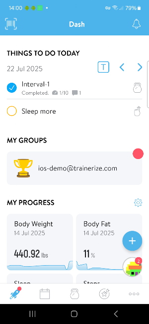 YNOT COACHING Screenshot 1