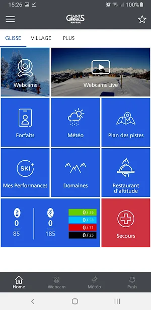 Saint-Gervais Mont-Blanc Screenshot 1