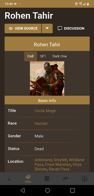 Rohens Book - Fan Hub & Wiki Screenshot 0