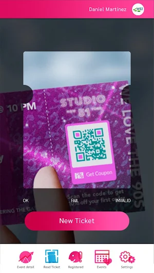 MKT Event App Screenshot 1