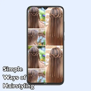 Braid Hairstyle Step by Steps Screenshot 1