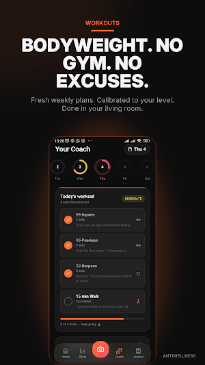 AntiWellness: Fit and Strong Screenshot 2