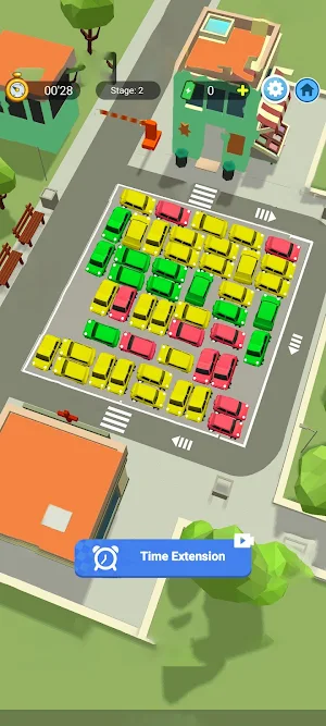 Parkour Puzzles:Traffic Escape Screenshot 0
