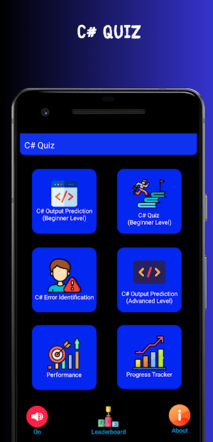 C# Programming Quiz Screenshot 0