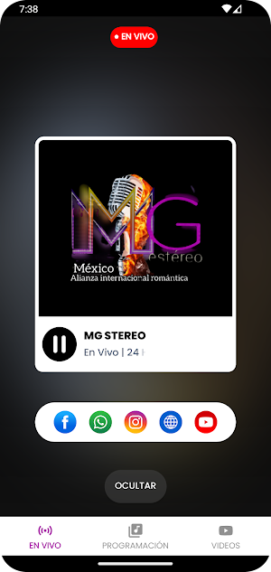 MG Stereo Screenshot 2